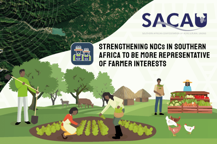 Agri a cornerstone of nationally determined contributions (NDCs)
